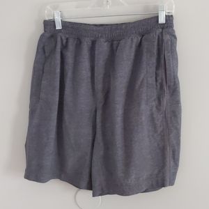 Lululemon Men's Shorts Gray Lined  Size L